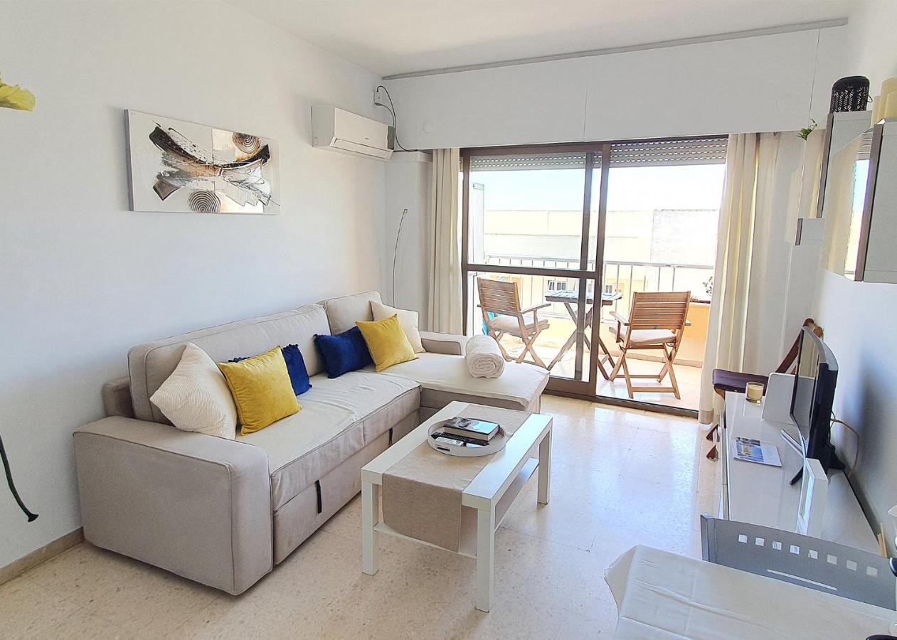 Beachfront Studio Apartment Marbella Exterior foto